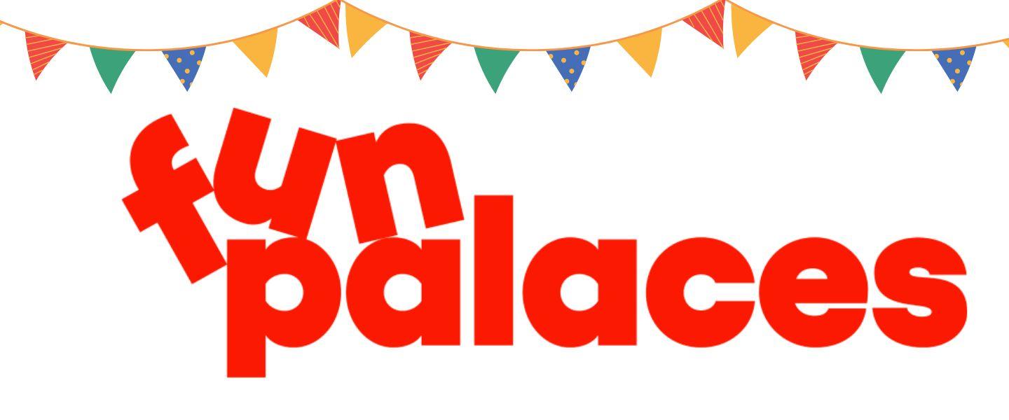 Fun Palaces logo with bunting